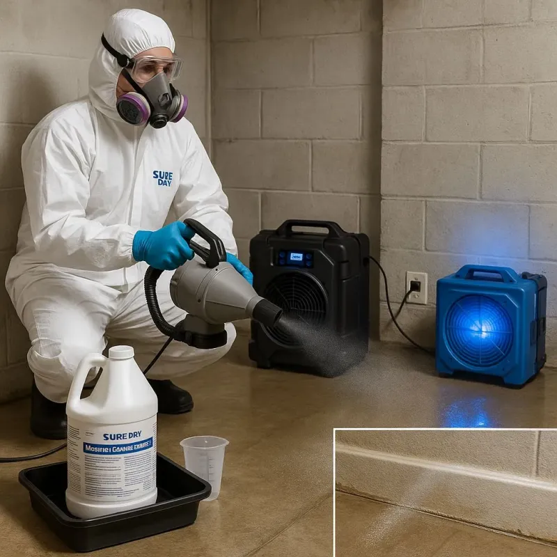 Sanitization and Odor Removal process in Arnolds Park, IA