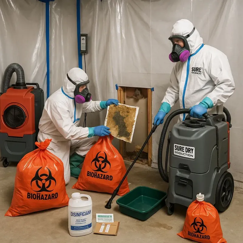 Contaminated Water Handling Protocols process in Arnolds Park, IA